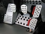 Rennline REV2 4PC Pedal Set Perforated Black/blk Porsche 914 All. Fixed Price $458.05.