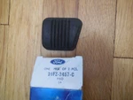 Nos 1971 1972 Ford Pinto Clutch Brake Pedal Pad D1FZ-2457-C. Fixed Price $29.99.