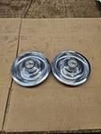 1967 Corvette Camaro Chevelle Rally Wheel Disc Brakes Center Flat Caps 2-ORIG Gm. Fixed Price $100.00.