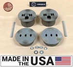 Sr Universal Front Air Ride Bag Brackets Kit Cups 4.5" Od For Chevy Car Truck. Fixed Price $89.90.