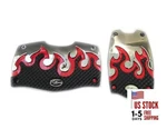 Universal Racing Sports Non-slip Automatic Car Gas/brake Pedal Pads Red Fire. Fixed Price $22.64.
