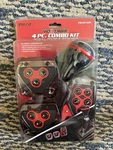 4 Piece Pilot Combo Kit Pedal Pads & Shifter PM-22120R Red And Black. Fixed Price $29.99.
