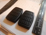 Nos Pair Studebaker Clutch & Brake Pedal Pad 61-66 Lark Avanti 63-65 Truck. Fixed Price $49.99.