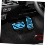 Zufoty 2PCS Car Pedal Covers, Non- Slip Automatic Transmission Blue. Fixed Price $9.64.