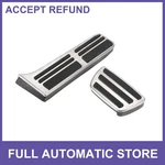 1SET Automatic Foot Accelerator Pedal Covers For Toyota Camry 18-22 Silver Tone. Fixed Price $19.49.