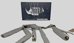 Khaki 03-06 Jeep Tj Wrangler Roll Bar Foam Padding Covers Complete Rare Cc. Fixed Price $468.00.