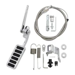 Universal Polished Aluminum Throttle Pedal, X 4-1/2", Includes Stainless S.... Fixed Price $94.91.