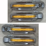 Led/amber Chrome 4 Door Handles W/2 Keyholes For 2002-2008 Dodge Ram Crew Cab. Fixed Price $229.08.