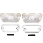 Parking Light Lenses W/gaskets For 1966 Dodge Dart. Fixed Price $227.88.