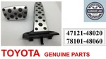 Toyota Lexus Gas & Brake Pedal Set 47121-48020 78101-48060 RX450H RX350 Genuine. Fixed Price $94.06.