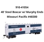 Walthers 910-41054 Ho 40' Steel Boxcar W/ Murphy Ends Missouri Pacific (MP)48300. Fixed Price $33.98.