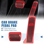 Foot Pedal Pads Gas Brake Cover Kit For Mazda 2 CX-3 CX-5 CX-9 Red Black. Fixed Price $22.08.