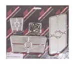 Billet Specialties 198622 Polished Universal Grooved Pedal Kit. Fixed Price $242.42.