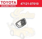 Toyota Brake Pedal Pad Fits Many Models 47121-07010. Fixed Price $19.98.