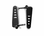 Steinjager Metal Style Foot Peg Kit-texturized Black For Wrangler Tj J0043891. Fixed Price $98.99.