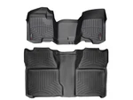 Weathertech Floorliner For 2008-2014 Chevrolet Silverado 2500HD/3500HD Black. Fixed Price $261.90.