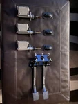 Wilwood 340-3342 Reverse Mount Clutch & Brake Pedal W/new Cyls. Fixed Price $450.00.