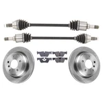 Rear Axles Rotors Brake Pads For Bmw 320I Xdrive 2015 Automatic Transmission. Fixed Price $417.00.