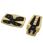 Nrg Aluminum 2PCS Fuel And Brake Foot Pedal Pad Cover Plates Set PDL-250CG. Fixed Price $35.00.