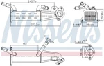 989451 Nissens Radiator, Exhaust Gas Recirculation Citro N, Ford, Peugeot. Fixed Price $161.41.