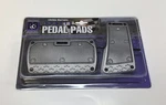 2PC Set Universal Mesh Brake Gas Racing Pedal Pads For Automatic Car PDL-5905A. Fixed Price $20.00.