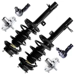 Front Strut W/spring Assemblies Wheel Bearings Tierod Kit Ford Focus 2000-05. Fixed Price $151.98.