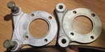 Triumph GT6 Early PRE-1964 Spitfire Left Lh Brake Caliper Mounting Plate Bracket. Fixed Price $49.00.