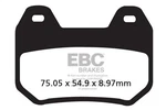 Ebc Motorcycle Brakes FA304 Organic Series Pads. Fixed Price $41.98.