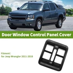Window Switch Bezel Cover For Jeep Wrangler 2011-2018 NO.1RP75DX9AC. Fixed Price $22.81.