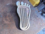 Foot Gas Pedal Cal Custom 30-3008-1 Rat Rod Hot Ump Imca Wissota Usac Woo K&n. Fixed Price $15.00.