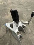 2001 Bmw R1100RS Left Foot Peddle Rest Bracket With Clutch Lever Oem. Fixed Price $35.95.
