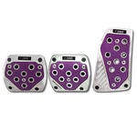3 Pcs Purple Chrome Manual Car/suv Brake Gas Foot Pedal Pads Covers Non Slip. Fixed Price $26.99.