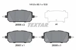Textar 2650601 Brake Pad Set, Disc For Mazda, (changanese). Fixed Price $88.94.