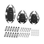 3PCS Non-slip Car Covers Vehicle Gas Brake Pedals, Safe Driving Manual. Fixed Price $9.60.