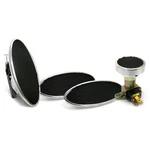 Chromed Billet Floor Mount Gas Pedal, 2 Lg Oval Brake/clutch Pedals & Dimmer Pad. Fixed Price $199.95.