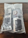 New Pedal Covers Aluminum Non Slip Gas Brake Set Ford Focus Fiesta.... Fixed Price $14.97.