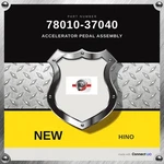 Genuine 2020 Hino 195 Accelerator Pedal Assembly 78010-37040. Fixed Price $194.70.