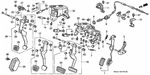 Genuine Honda Bracket Pedal 46590-S01-A30. Fixed Price $145.17.