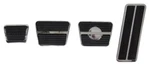 68-72 Chevelle & Camino Gas + Brake ,clutch Parking Pedal Pads Trim. Fixed Price $35.95.