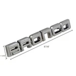 Front Fender Emblem Bronco 1987-91 Ford E7TZ-16720-D. Fixed Price $47.95.