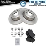 Rear Ceramic Brake Pads & 2 Rotors Set For A3 Vw Eos Passat Gti Jetta. Fixed Price $75.65.