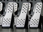 Rennline Throttle Extension Heel Toe Silver Fits P44/P45 Pedals. Fixed Price $67.93.