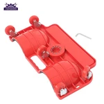 10X20IN Flooring Knee Pads W/tool Tray Holder & 5 Swivel Castors For Auto Repair. Fixed Price $21.60.