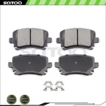 4X Ceramic Brake Pads Rear For Audi Volkswagen. Fixed Price $22.92.