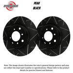 Sp Performance V30-1424-BP Black Peak Brake Rotors 86 Dodge Power Ram 50. Fixed Price $308.20.