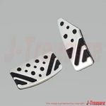 Mitsubishi Lancer Evo 10 CZ4A 07-16 Genuine Aluminu Accele & Brake Pedal Pad Set. Fixed Price $139.96.