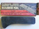 Anchor 80 Accelerator Pedal 1939-1947 Plymouth Oldsmobile Dodge Chrysler Nors. Fixed Price $32.95.