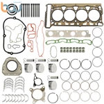 For Audi Vw Cdn Cczb Engine Repair Pistons Gaskets Bearing Overhaul Kit 2.0TFSI. Fixed Price $128.75.