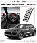 Porsche 957 958 Cayenne Accelerator Pedal Aluminum Rubber Cover 95542321010. Fixed Price $76.22.