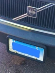 Rubber License Plate Holder Mounting Adapter Bumper Kit Bracket Frame For Volvo. Fixed Price $17.95.
